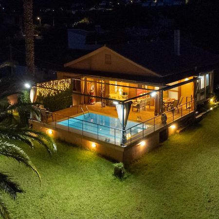 Cozy Small Smart Villa With Private Pool Mikri Mantineia Kalamata Luaran gambar