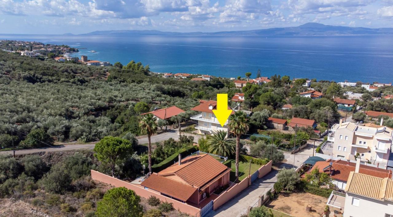 Cozy Small Smart Villa With Private Pool Mikri Mantineia Kalamata Luaran gambar