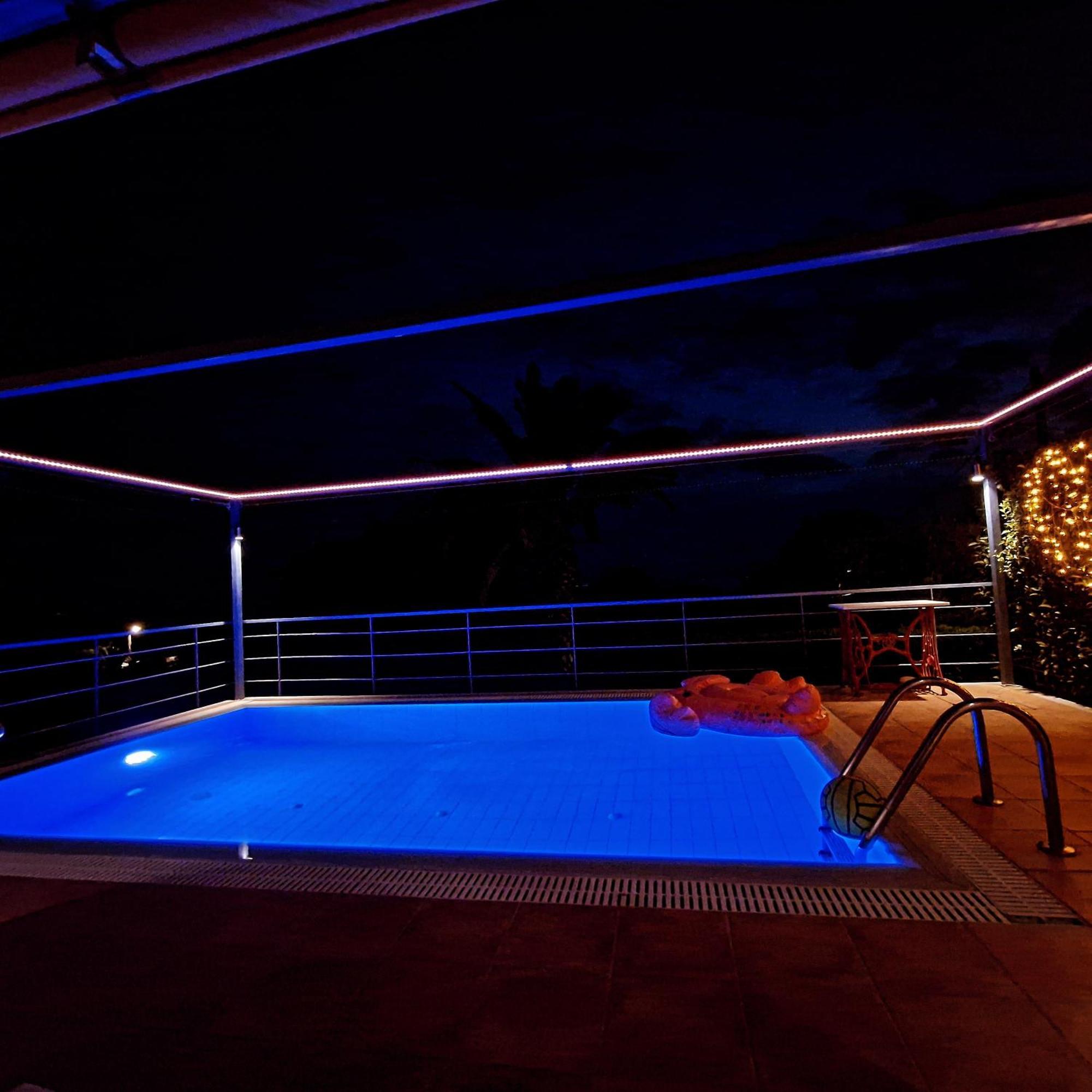 Cozy Small Smart Villa With Private Pool Mikri Mantineia Kalamata Luaran gambar